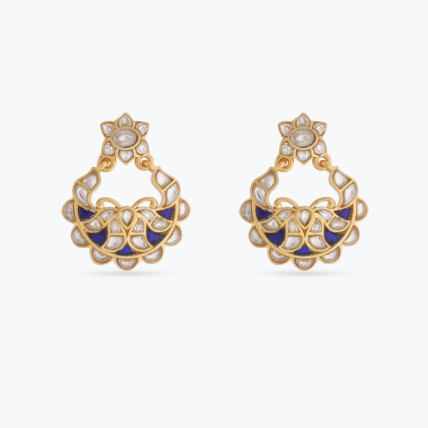 Earrings Ayla Gold Plated Silver Stud Earrings
