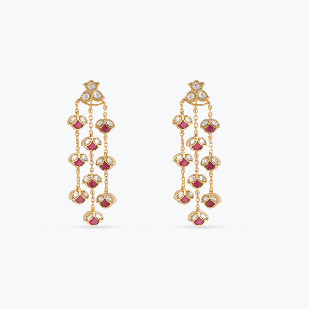 Buy GoldToned Earrings for Women by Jazz And Sizzle Online  Ajiocom