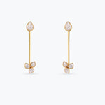Earrings Svara Moissanite Silver Earrings