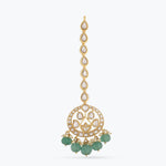 Hair Accessories Kalina Gold Plated Silver Maangtika