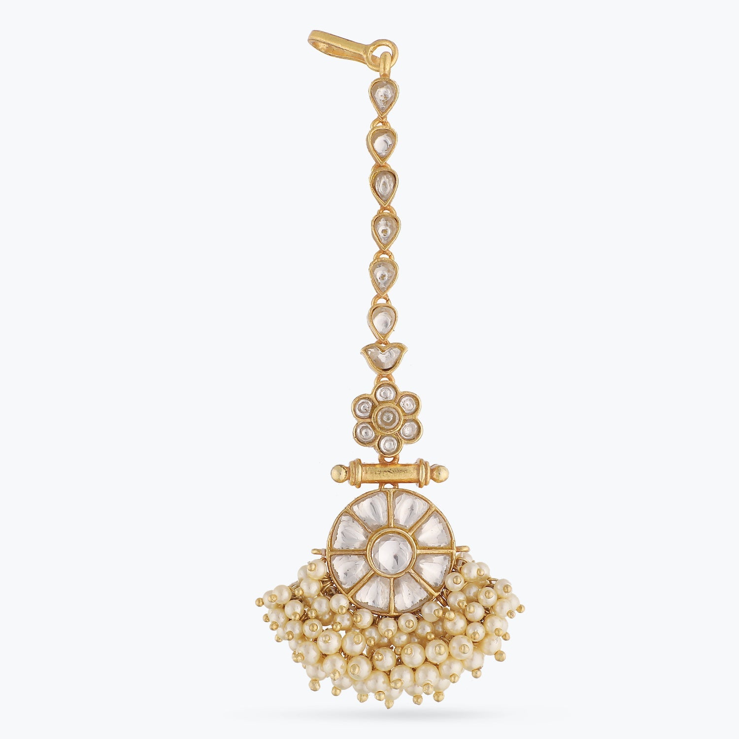 Hair Accessories Malaya Gold Plated Silver Maangtika