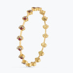 Bangles Irya Delicate Jadau Silver Bangles