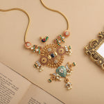 Necklaces Ibhya Modern Silver Necklace