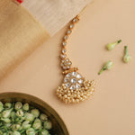 Hair Accessories Malaya Gold Plated Silver Maangtika