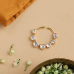 Nose Ring Irya Moissanite Silver Nose Ring