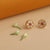 Pushpa Kundan Stud Earrings