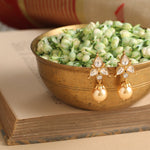 Earrings Irya Pearl Silver Drop Earrings