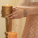 Bangles Indu Polki Silver Bangle