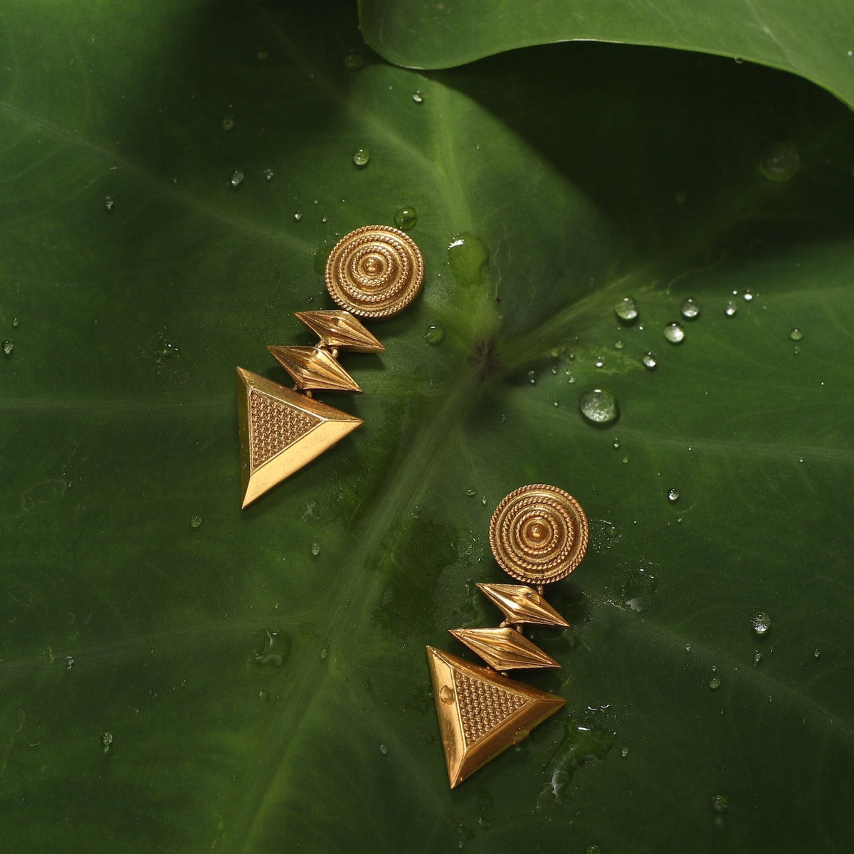 Malvika Loka Silver Earrings