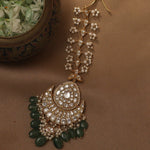 Hair Accessories Vihasta Jadau Silver Maangtika