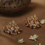 Earrings Anupa Jadau Silver Earrings