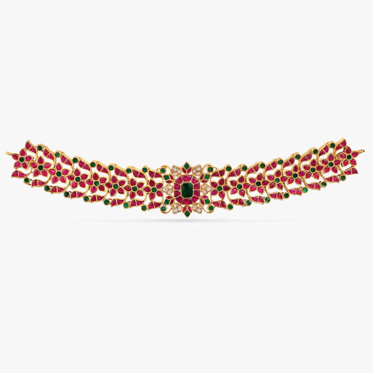 Shriya Kempu Silver Sleek Choker