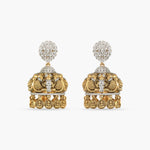 Necklaces Lakshita Antique Nakshi Silver CZ Necklace Set