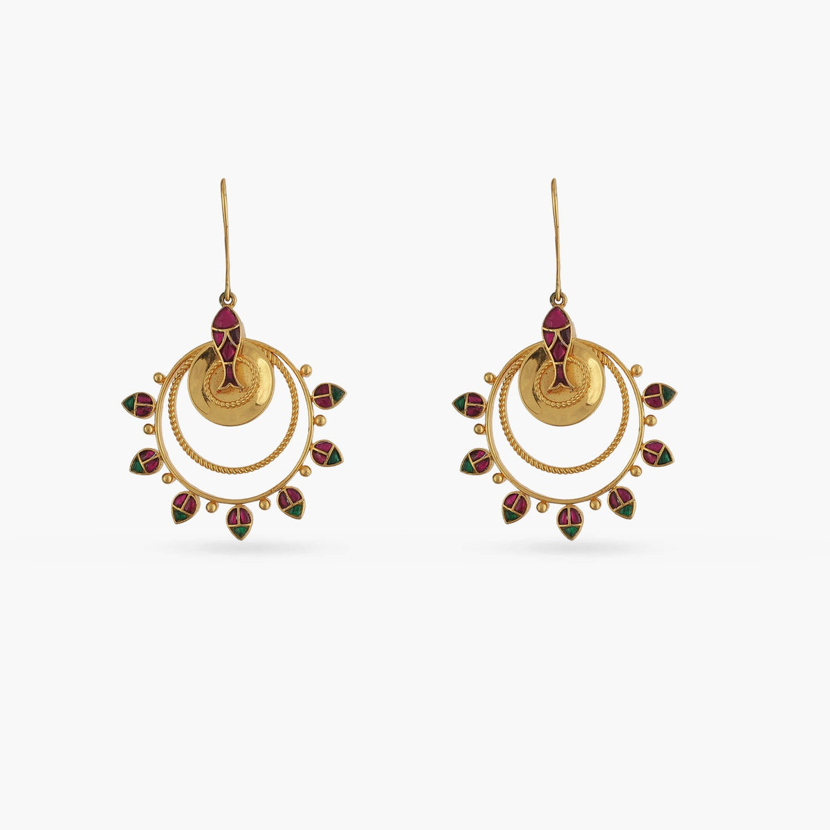 Matsya Silver Hook Earrings