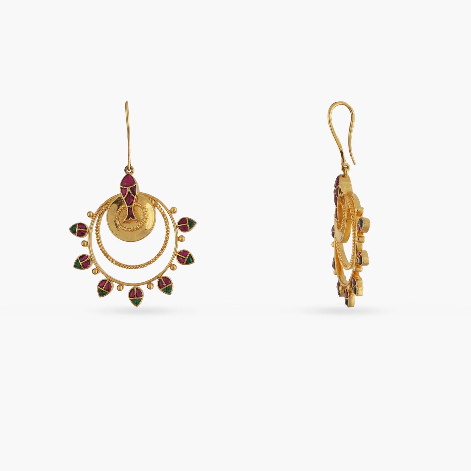 Matsya Silver Hook Earrings