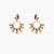 Matsya Statement Silver Dangle Earrings