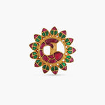 Finger Ring Matsya Statement Silver Ring