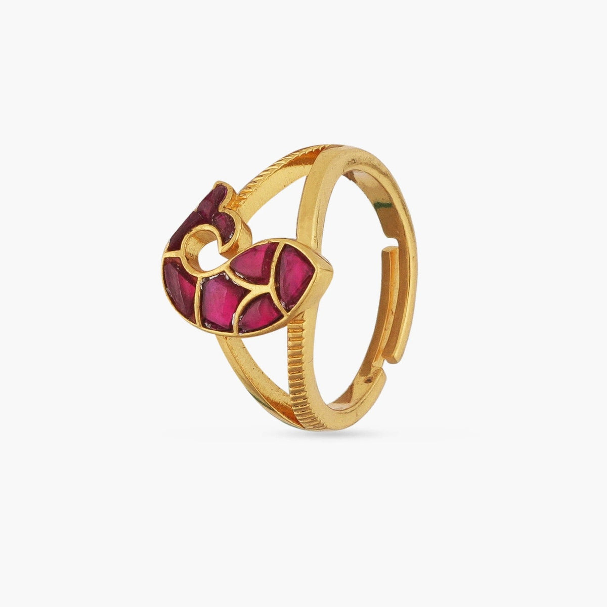 Finger Ring Matsya Silver Ring