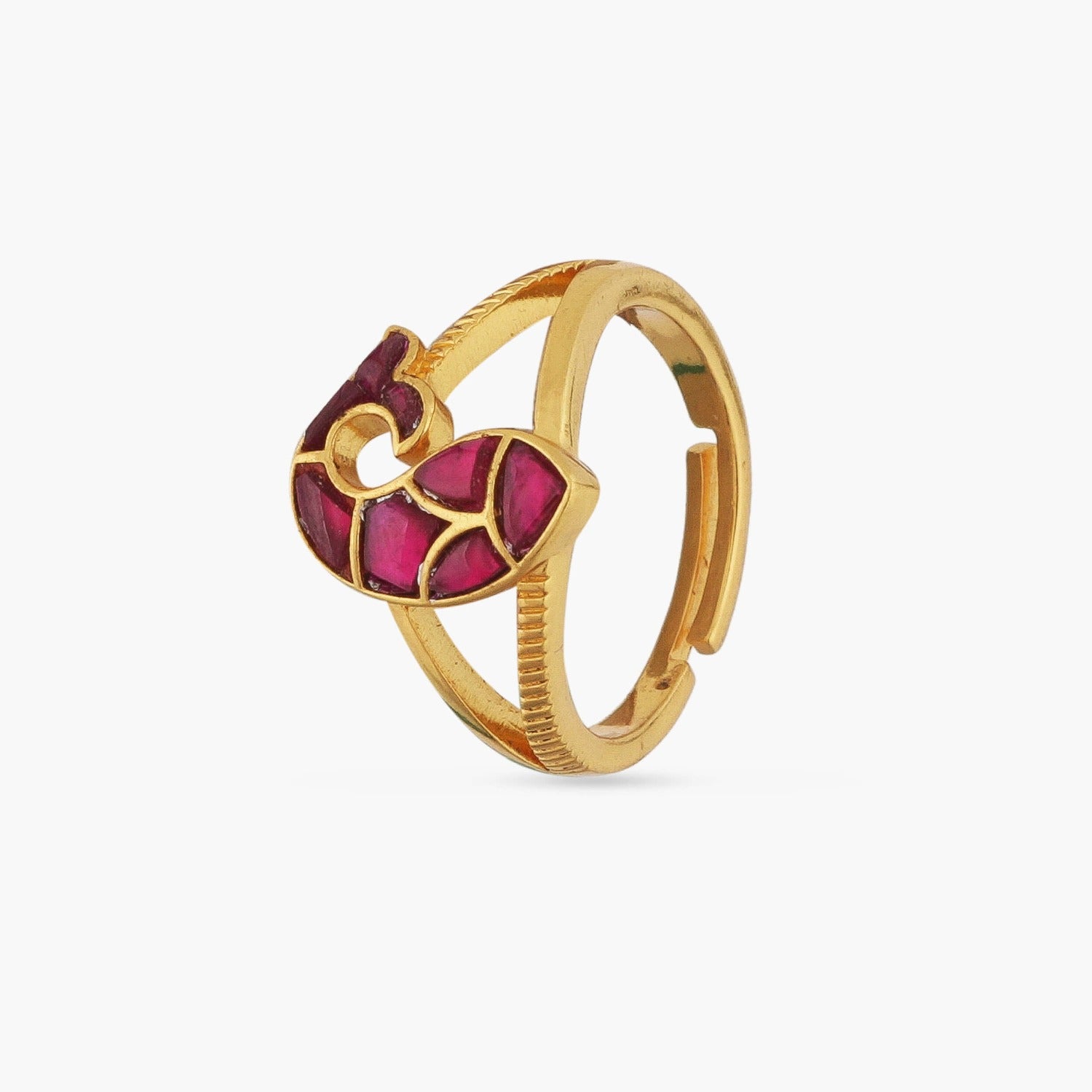 Finger Ring Matsya Silver Ring