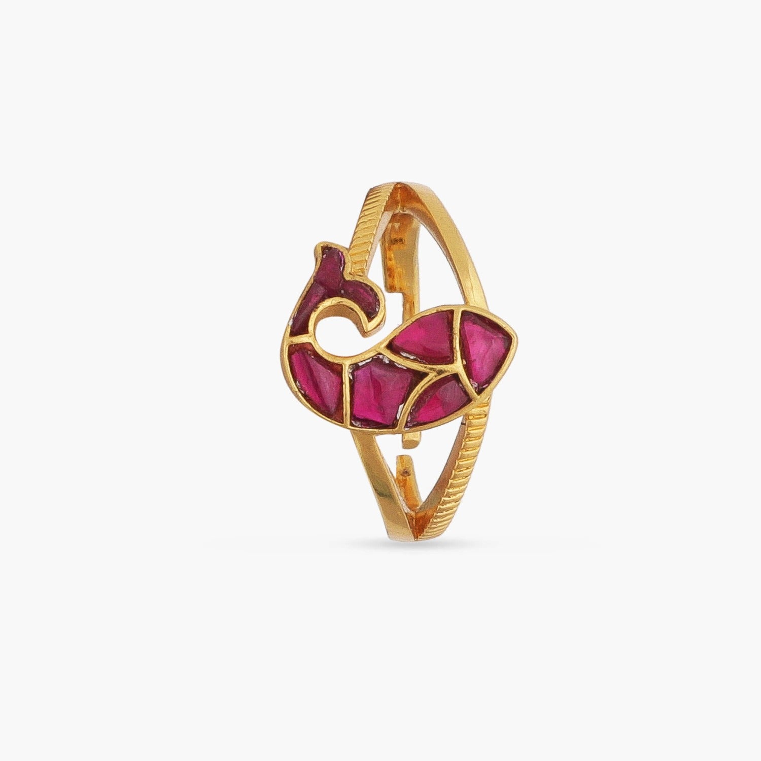 Finger Ring Matsya Silver Ring