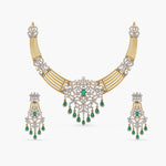 Necklaces Glitz CZ Silver Necklace Set