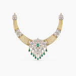 Necklaces Glitz CZ Silver Necklace Set