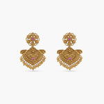 Necklaces Swara Statement Silver Long Necklace Set