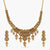Swara Classic Jhumki Silver Necklace Set