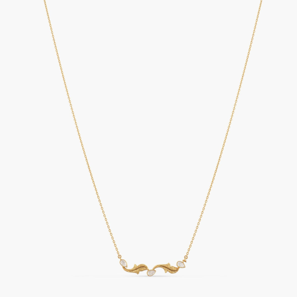 Necklaces Baroque Delicate Moissanite Silver Pendant Necklace