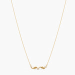 Necklaces Baroque Delicate Moissanite Silver Pendant Necklace