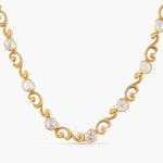 Necklaces Baroque Moissanite Silver Statement Necklace