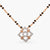 Timeless CZ Charm Silver Mangalsutra