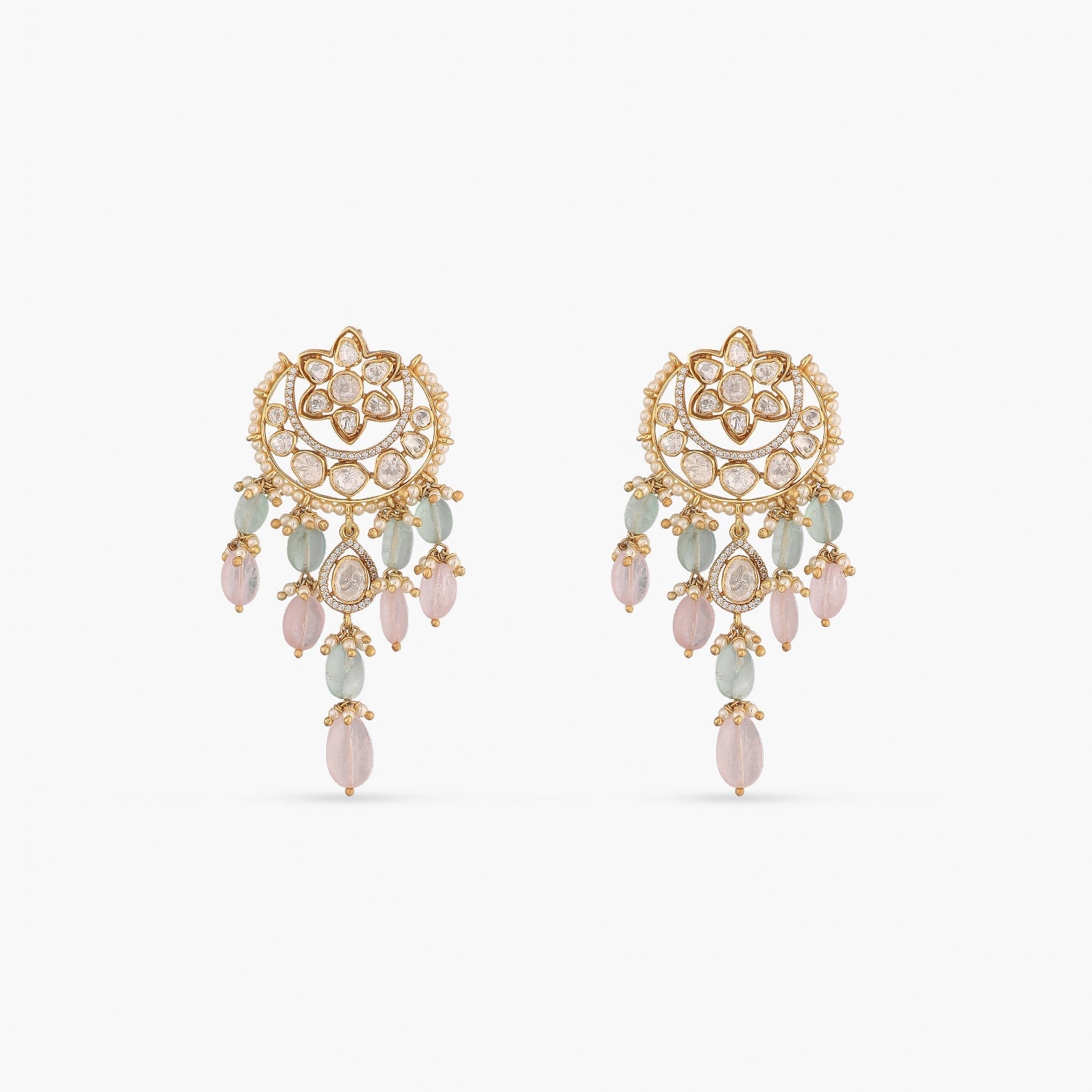Earrings Mehnoor Moissanite Silver Drop Earrings