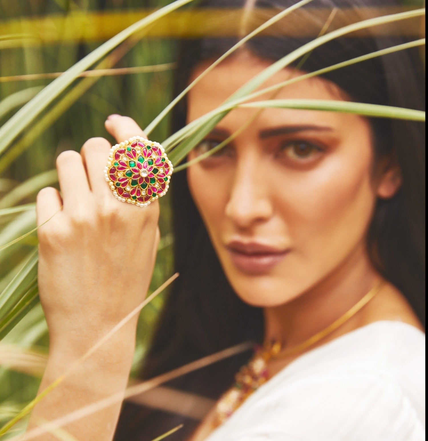 Finger Ring Atreyi Jadau Silver Finger Ring