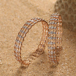 Bangles Eshana CZ Silver Bangles