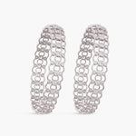 Bangles Eshana CZ Silver Bangles