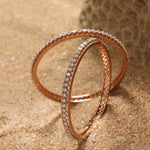 Bangles Geetika CZ Silver Bangles