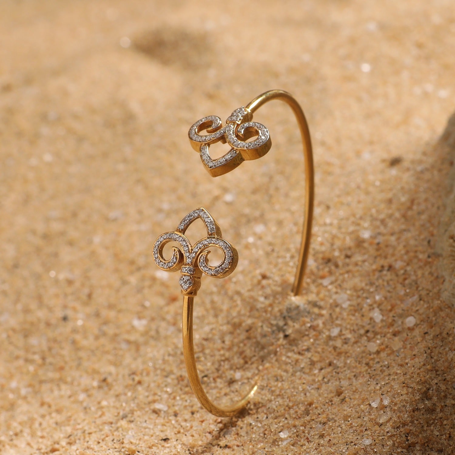 Jewel of the Orient CZ Silver Bracelet