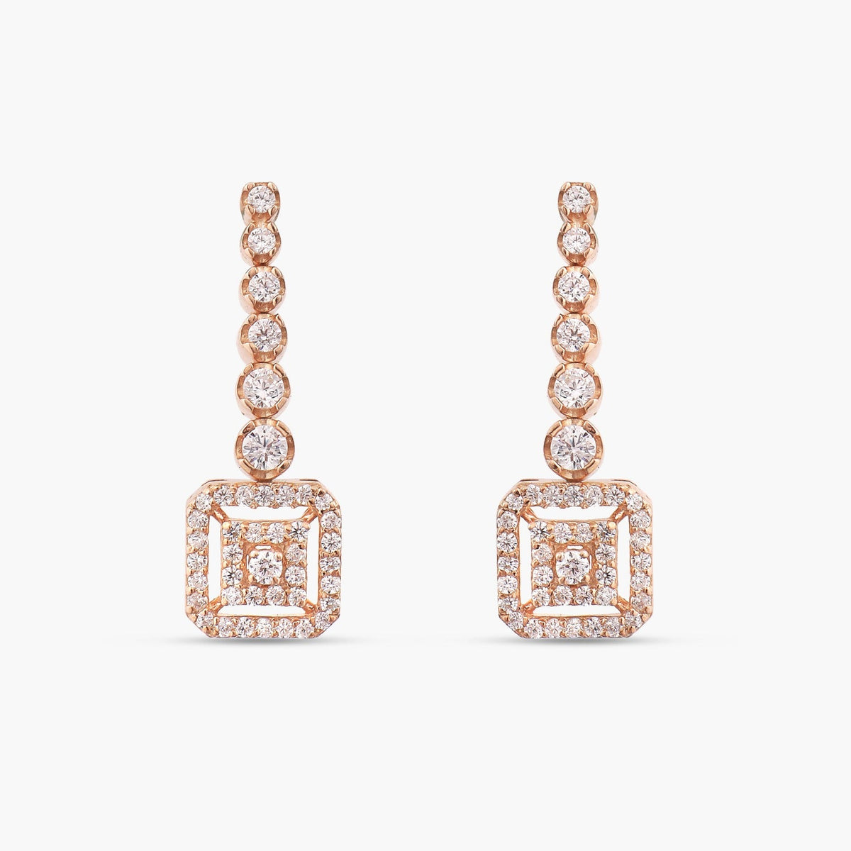 Earrings Nina CZ Silver Earrings