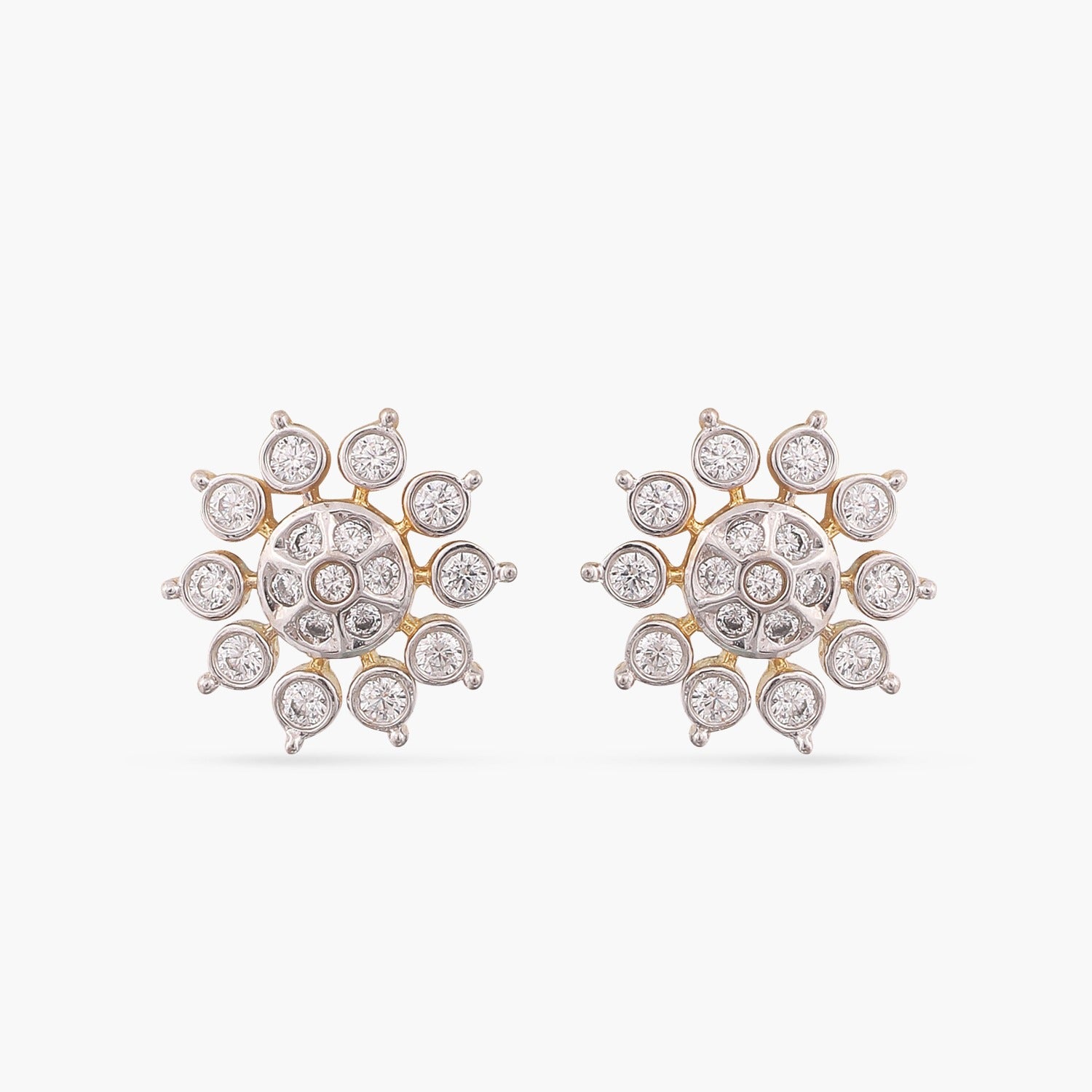 Aurora CZ Silver Studs