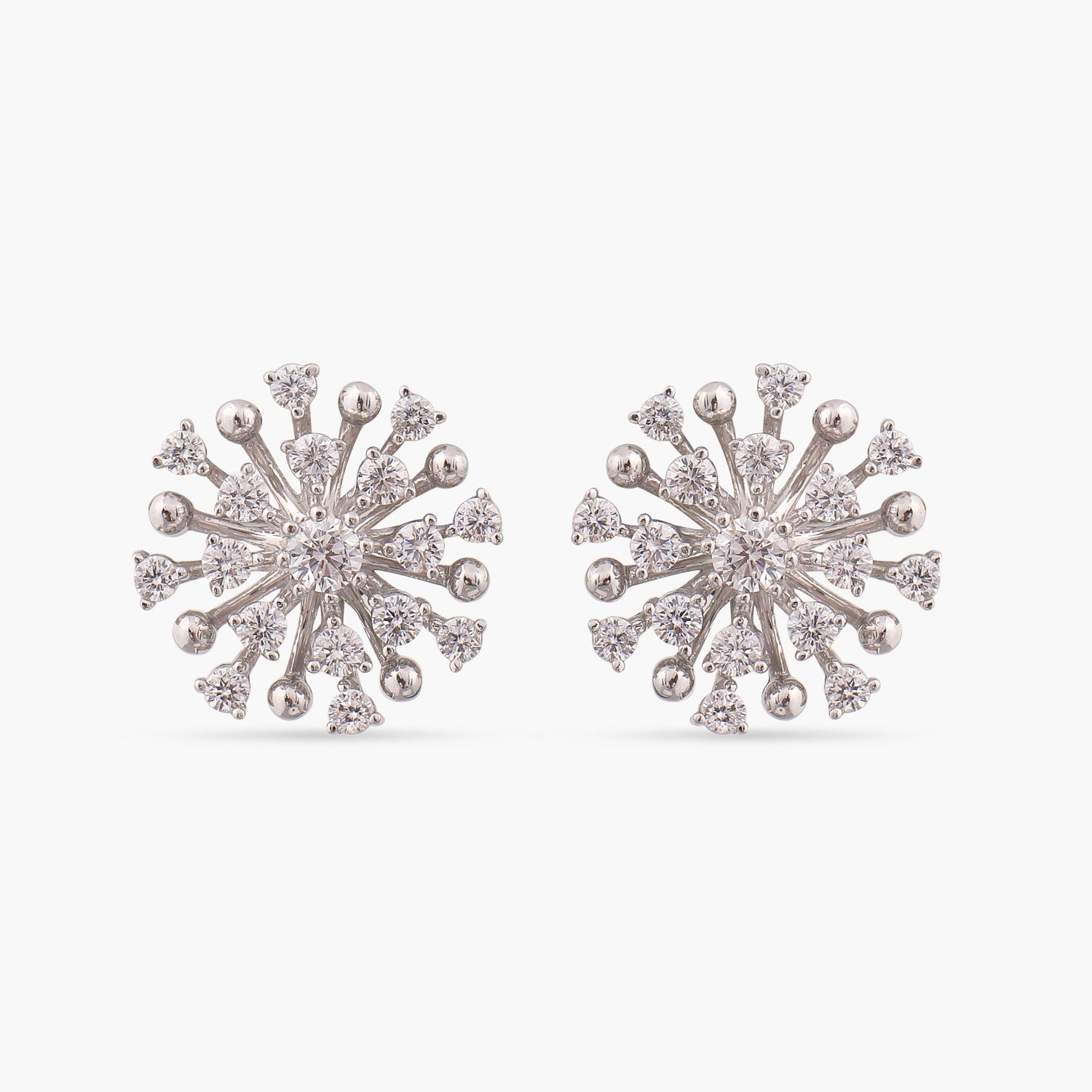 Nakshatra Silver Stud Earrings