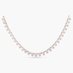 Necklaces Angelic CZ Silver Necklace