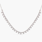 Necklaces Angelic CZ Silver Necklace
