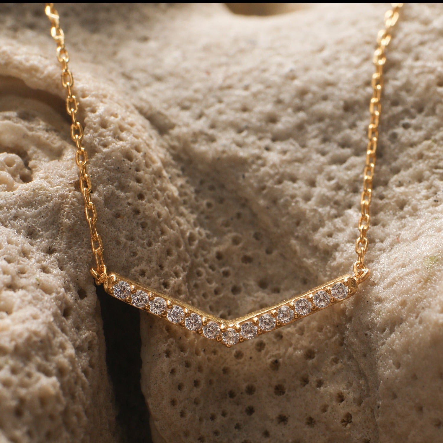 Pendants Mia Minimal CZ Silver Pendant
