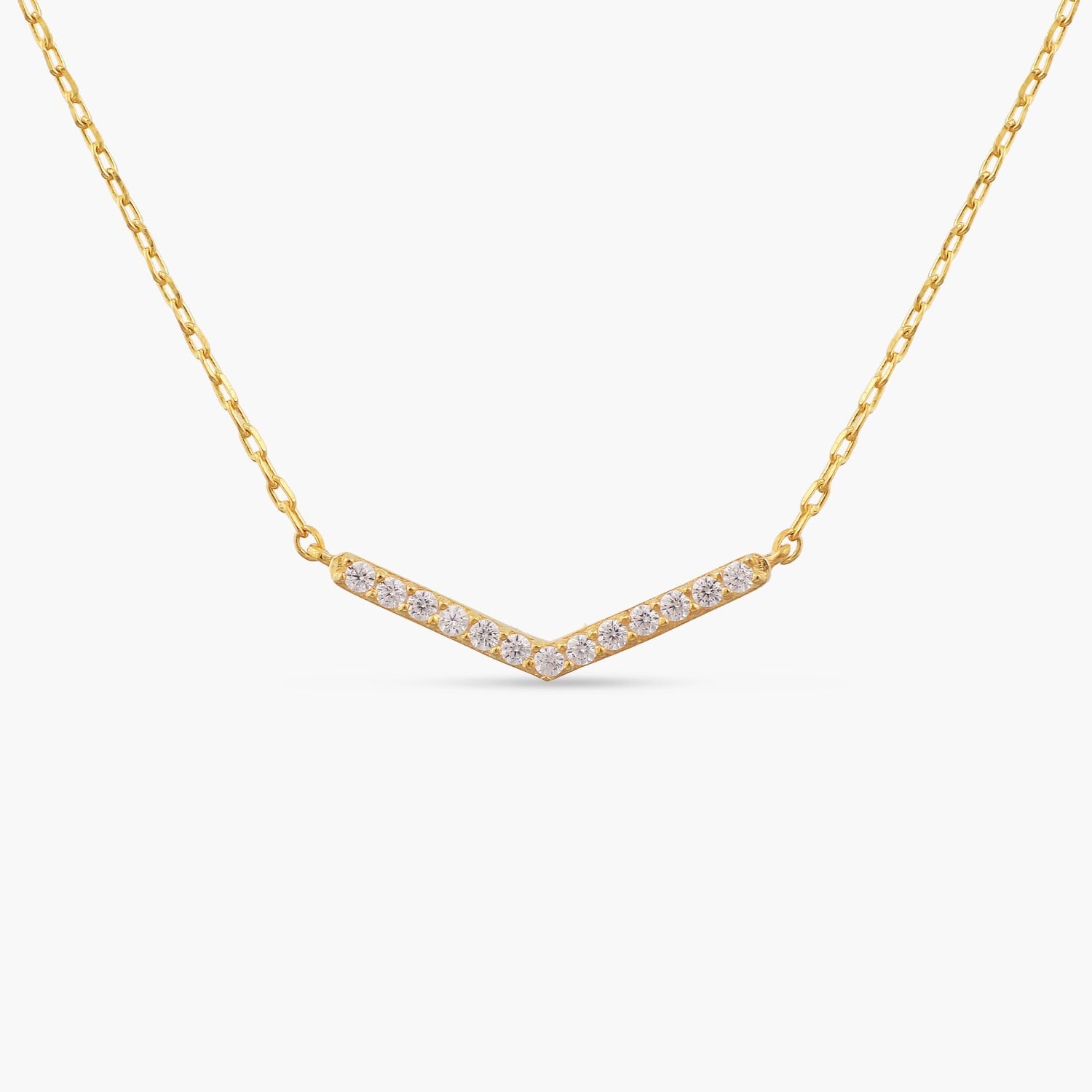 Pendants Mia Minimal CZ Silver Pendant