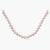 Zara CZ Square Motif Silver Necklace