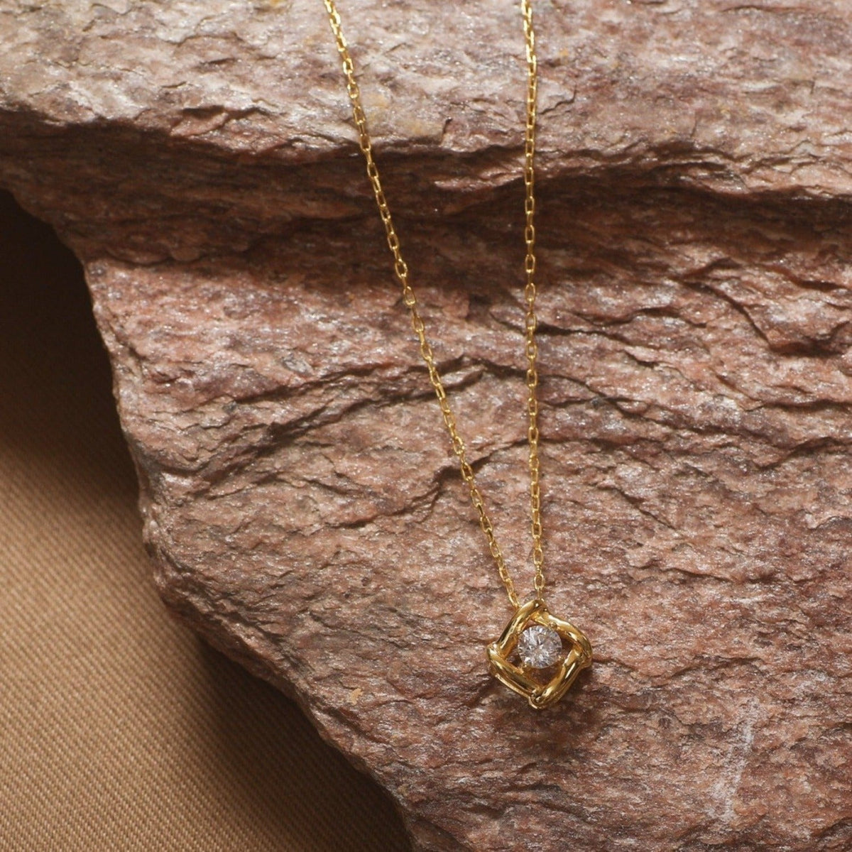 Pendants Nakshatra Classic CZ Silver Necklace