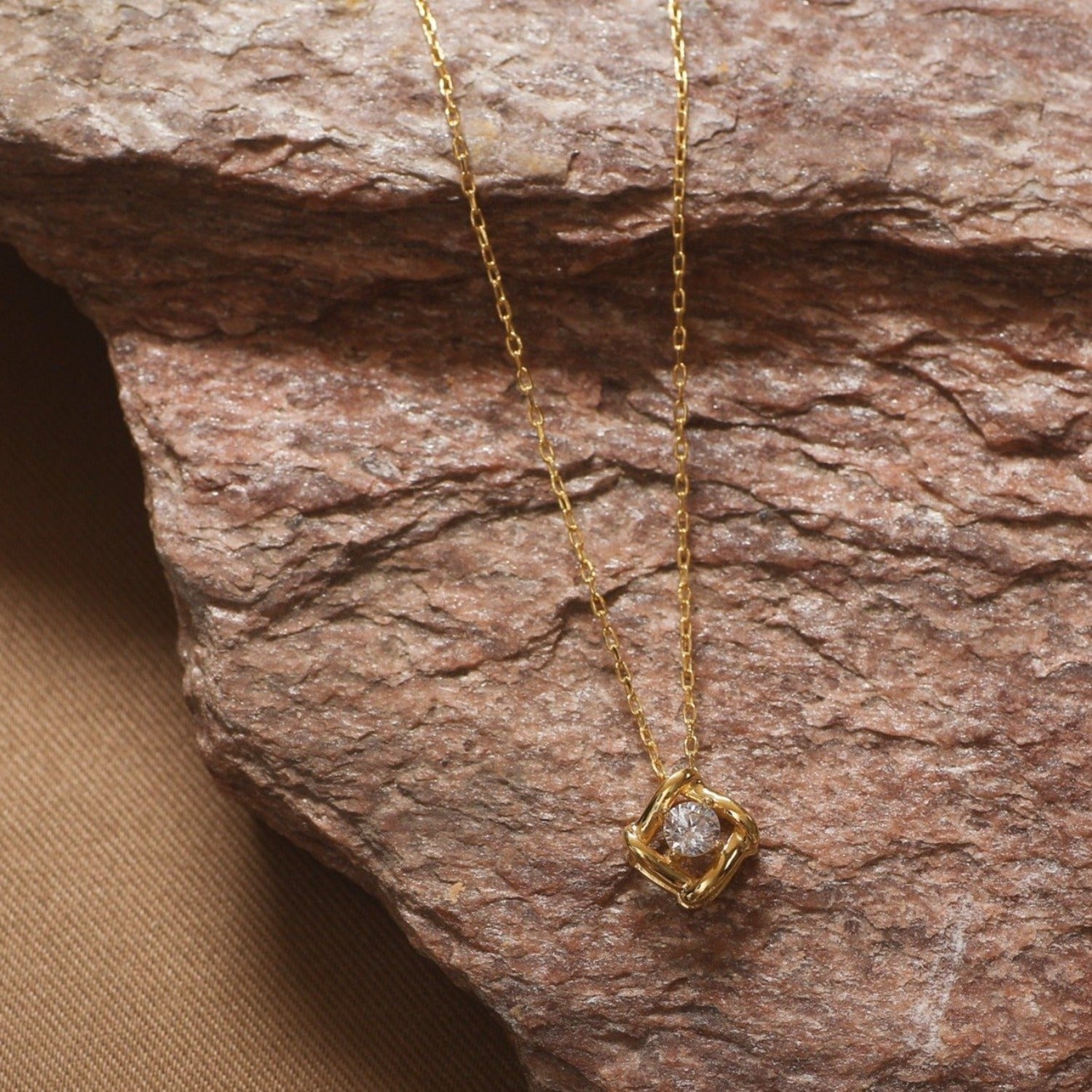 Pendants Nakshatra Classic CZ Silver Necklace