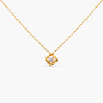 Pendants Nakshatra Classic CZ Silver Necklace