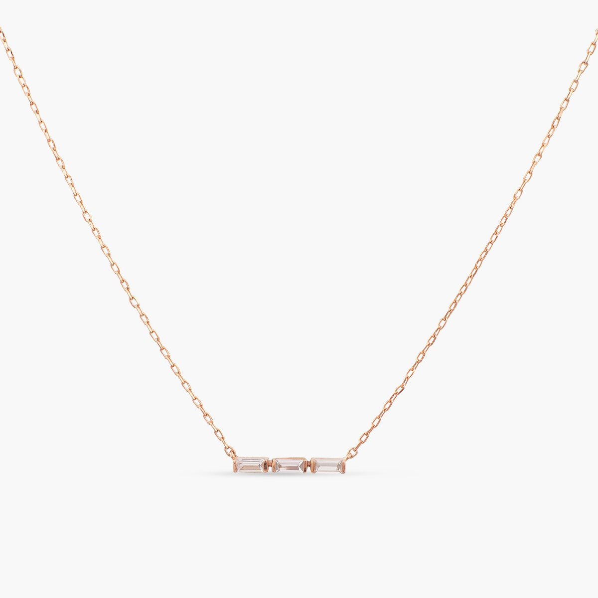 Nipuna CZ Silver Necklace